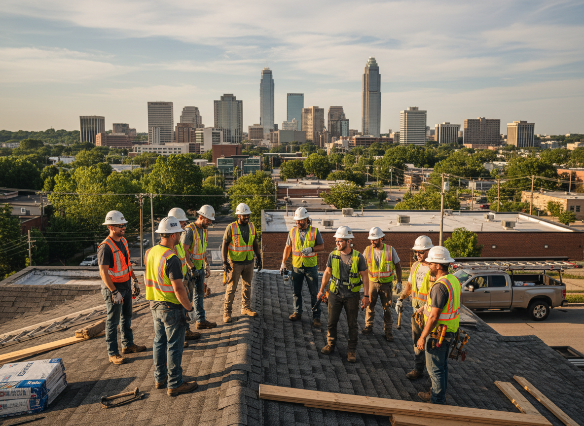 roofing in Pineville