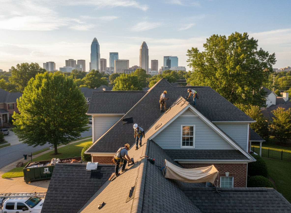 roofing in Huntersville