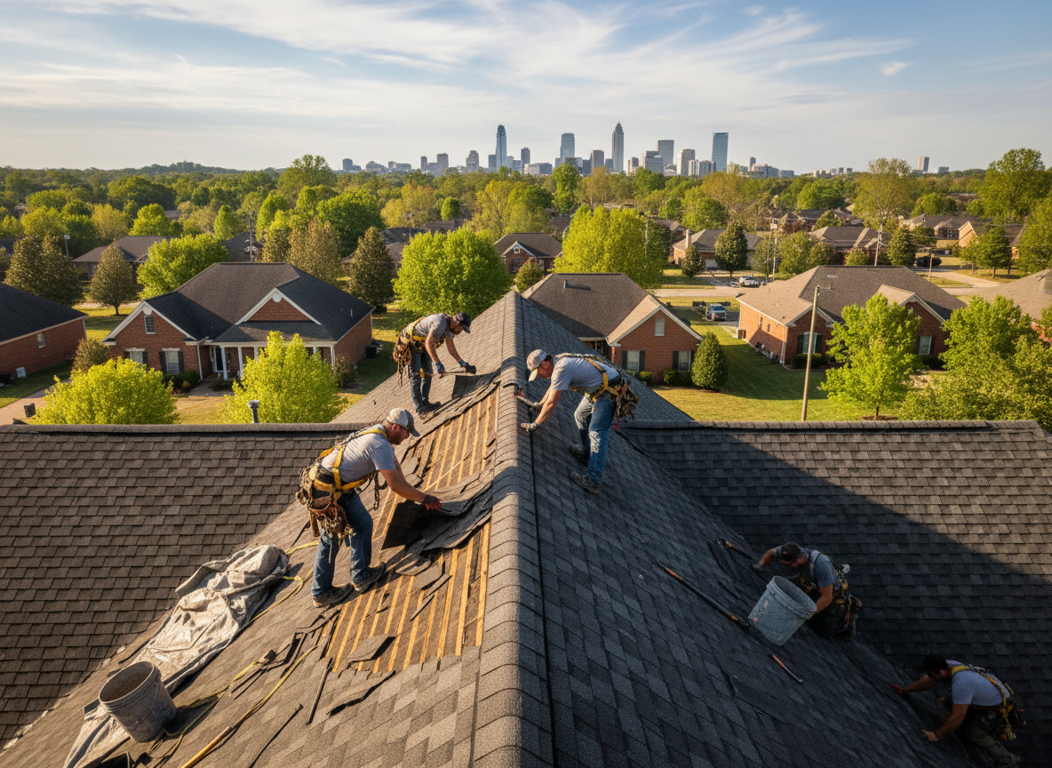roofing in Davidson