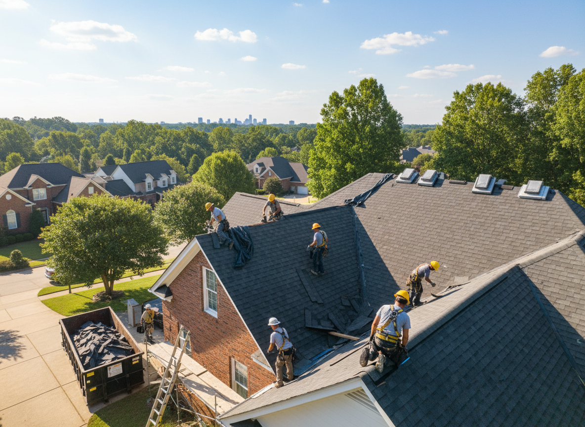 Roof Replacement in Charlotte, NC